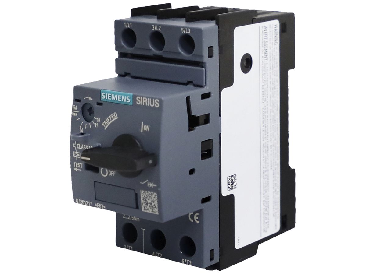Leistungsschalter Rittal SK 3235.610 400VAC 10…16A 3P 55kA