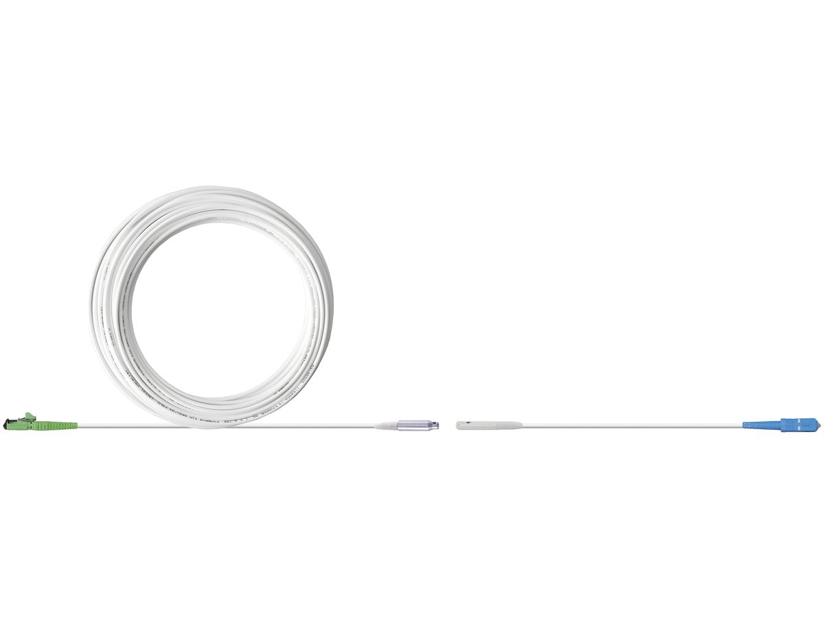 LWL-FTTH-Verlängerungskabel F-3000 LC/APC-SC/PC 60m