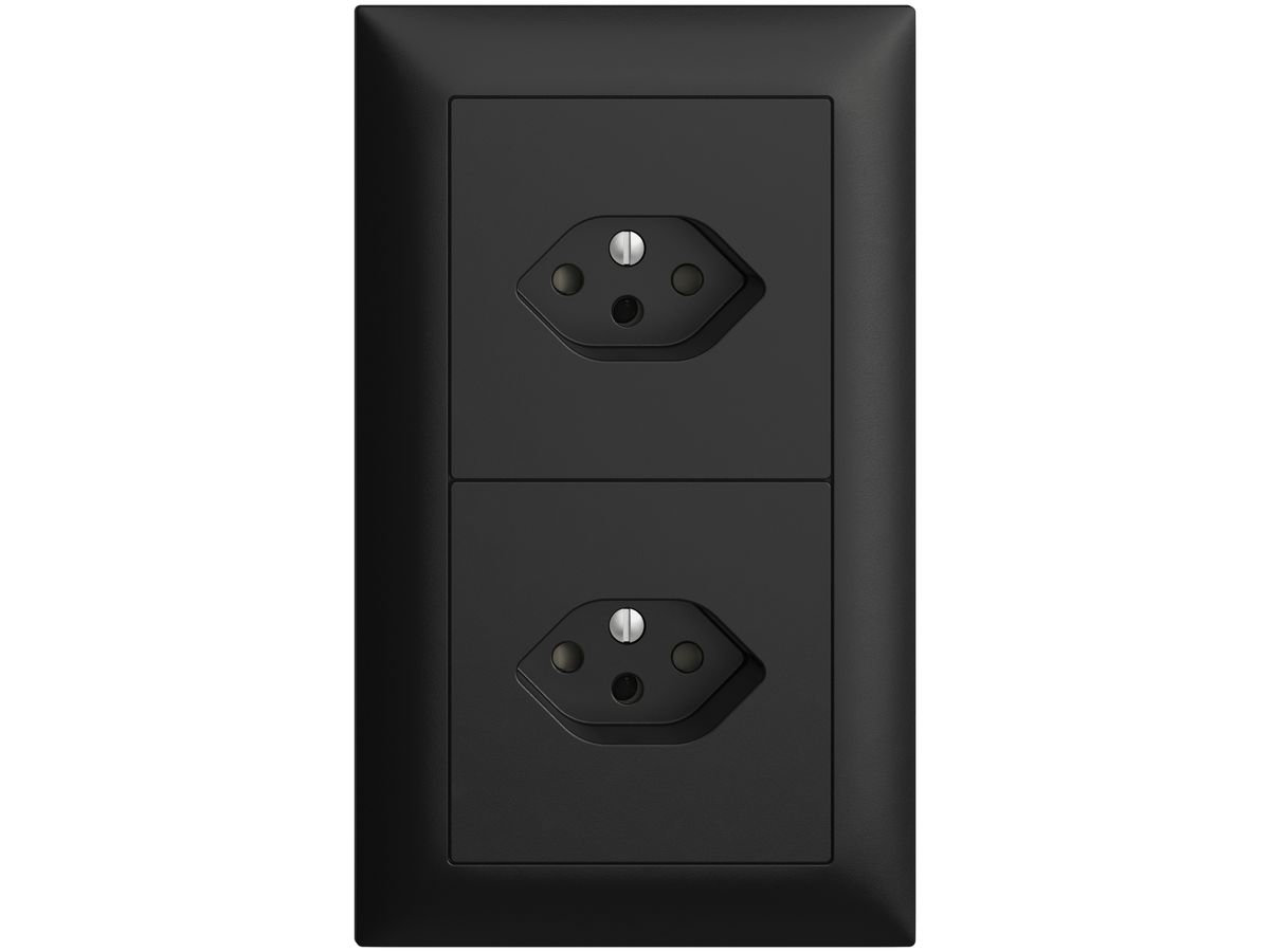 UP-Kombination I-I EDIZIOdue 2×T13 schwarz