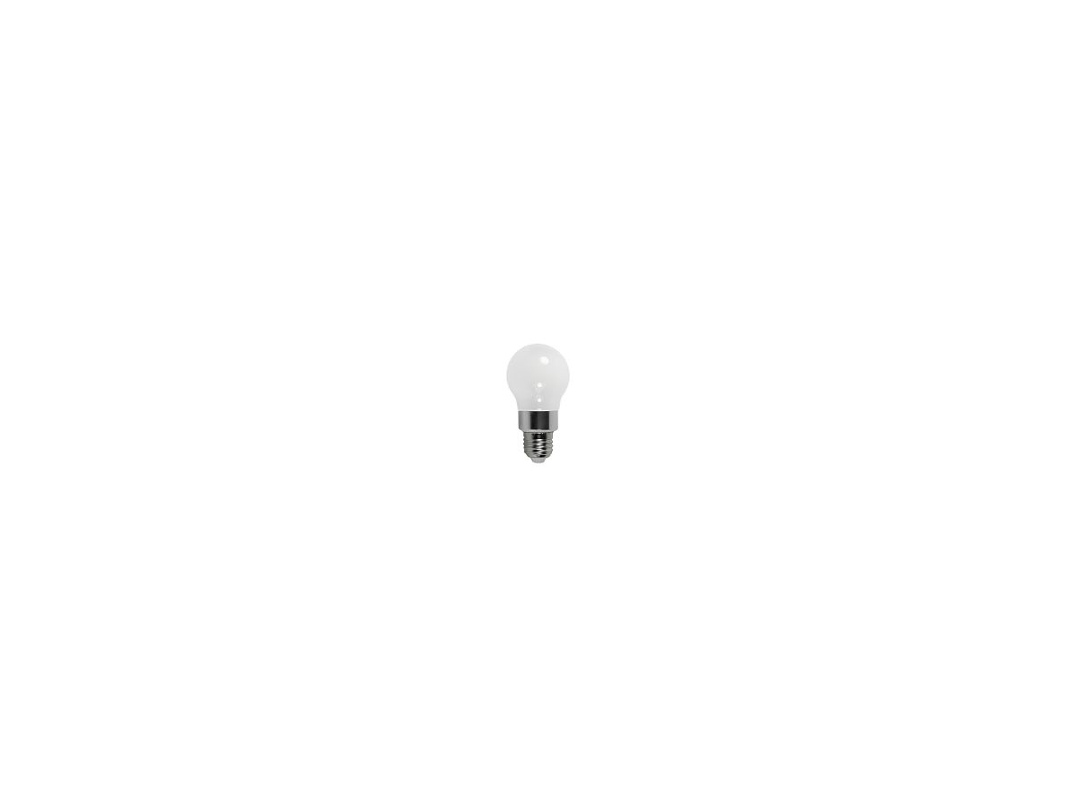 LED2LED Glühlampe E27 - 5W, matt, dimmbar, ww, 400lm