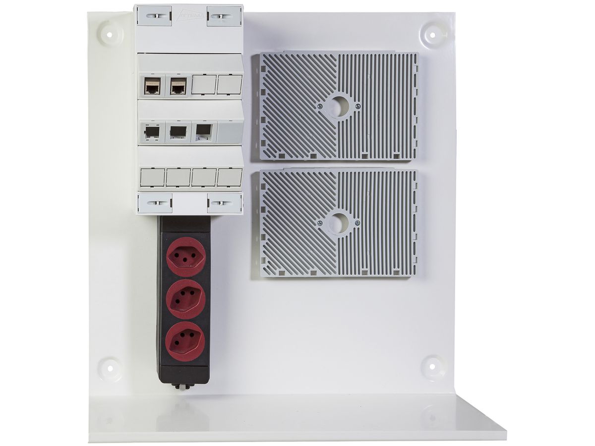 AP-Media-Verteiler 12-Port Keystone, 3×T13