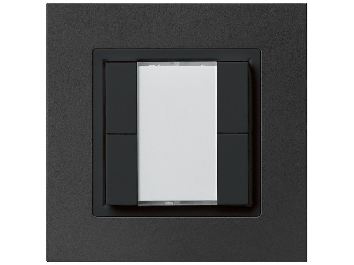 UP-Universaltaster 4×kallysto.pro mit LED schwarz