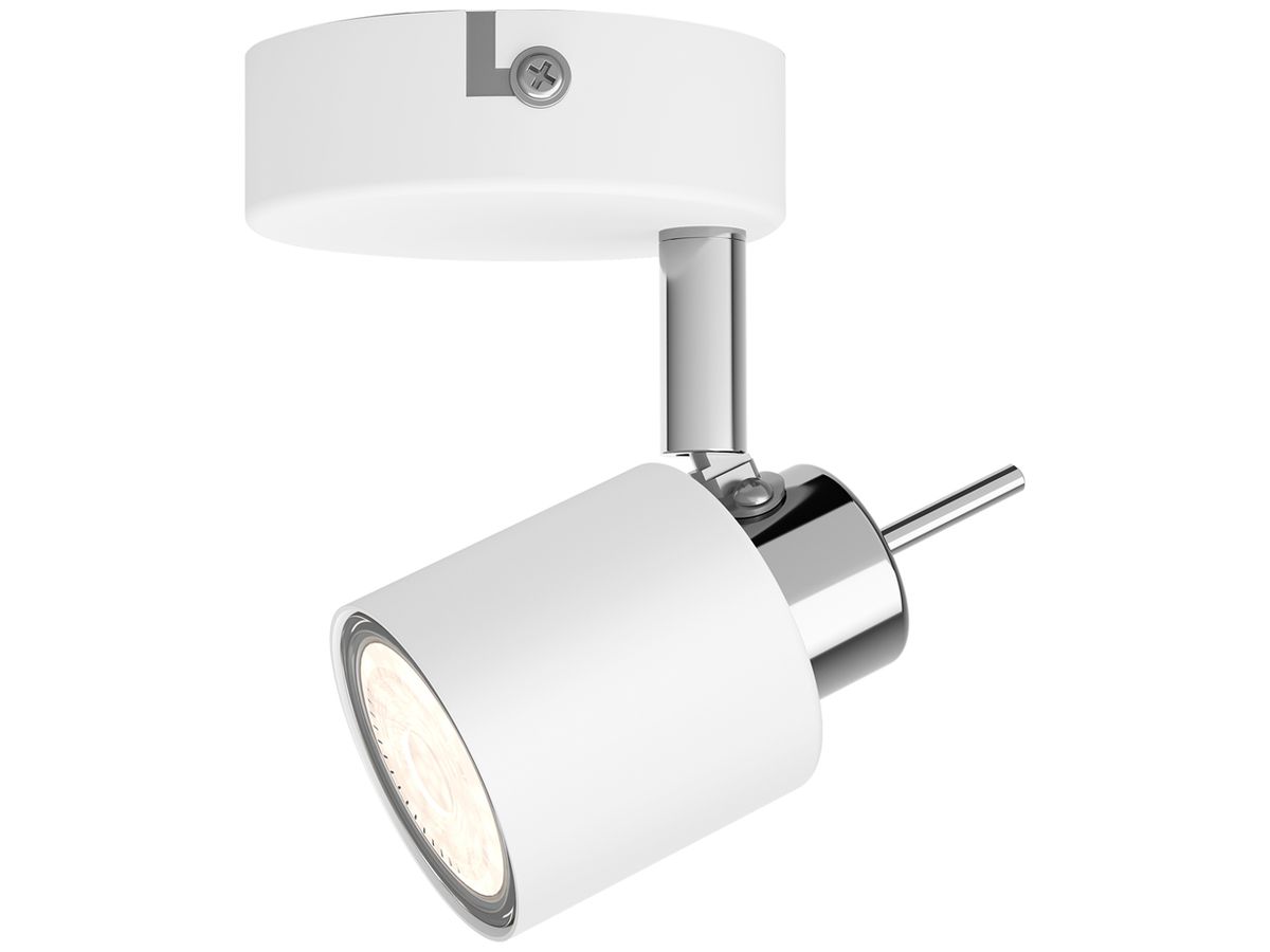 Spot Philips Meranti GU10 1×35W Ø80×155mm weiss