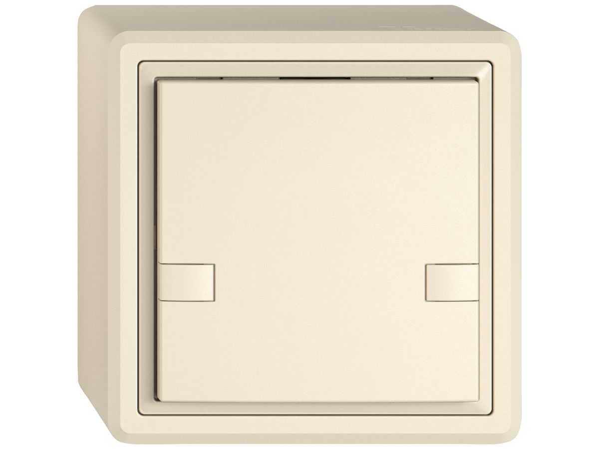 AP-Universaltaster EDIZIO.liv UNI SNAPFIX® o.LED 1× 2-Tbed.cr