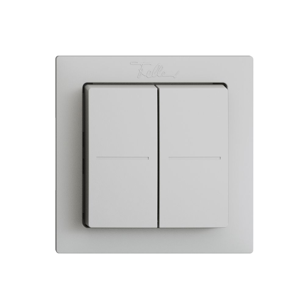 Feller EDIZIOdue Smart Light Control für Philips Hue (Silber)