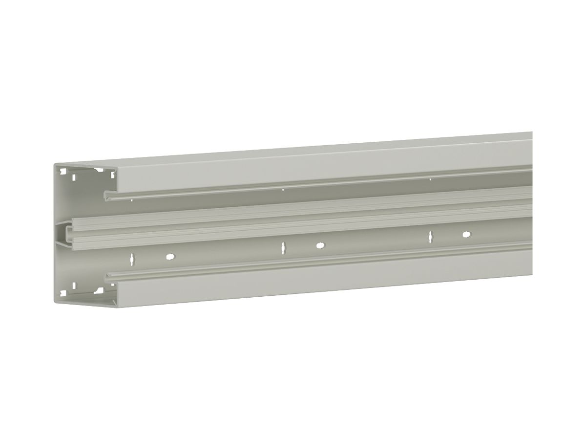 Brüstungskanal tehalit BR 85×130mm, Oberteil 80mm, verkehrsweiss