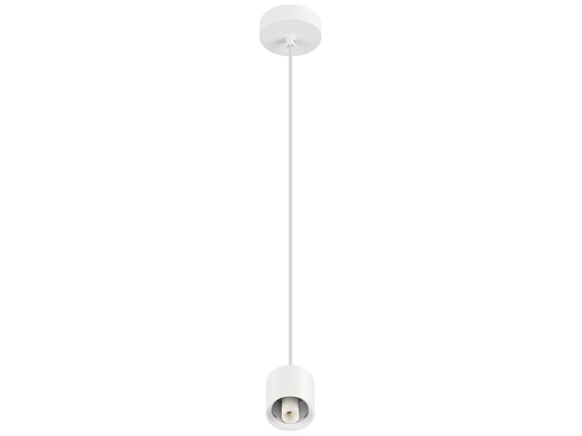 Pendelleuchte SLV VARYT E14 1×6W DIM Ø76×80mm weiss