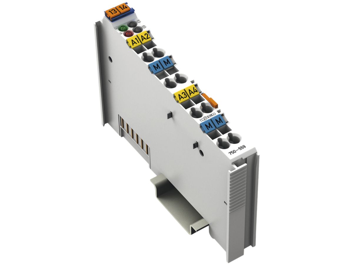 REG-Analogausgangsmodul WAGO 4-Kanal 0…10VDC