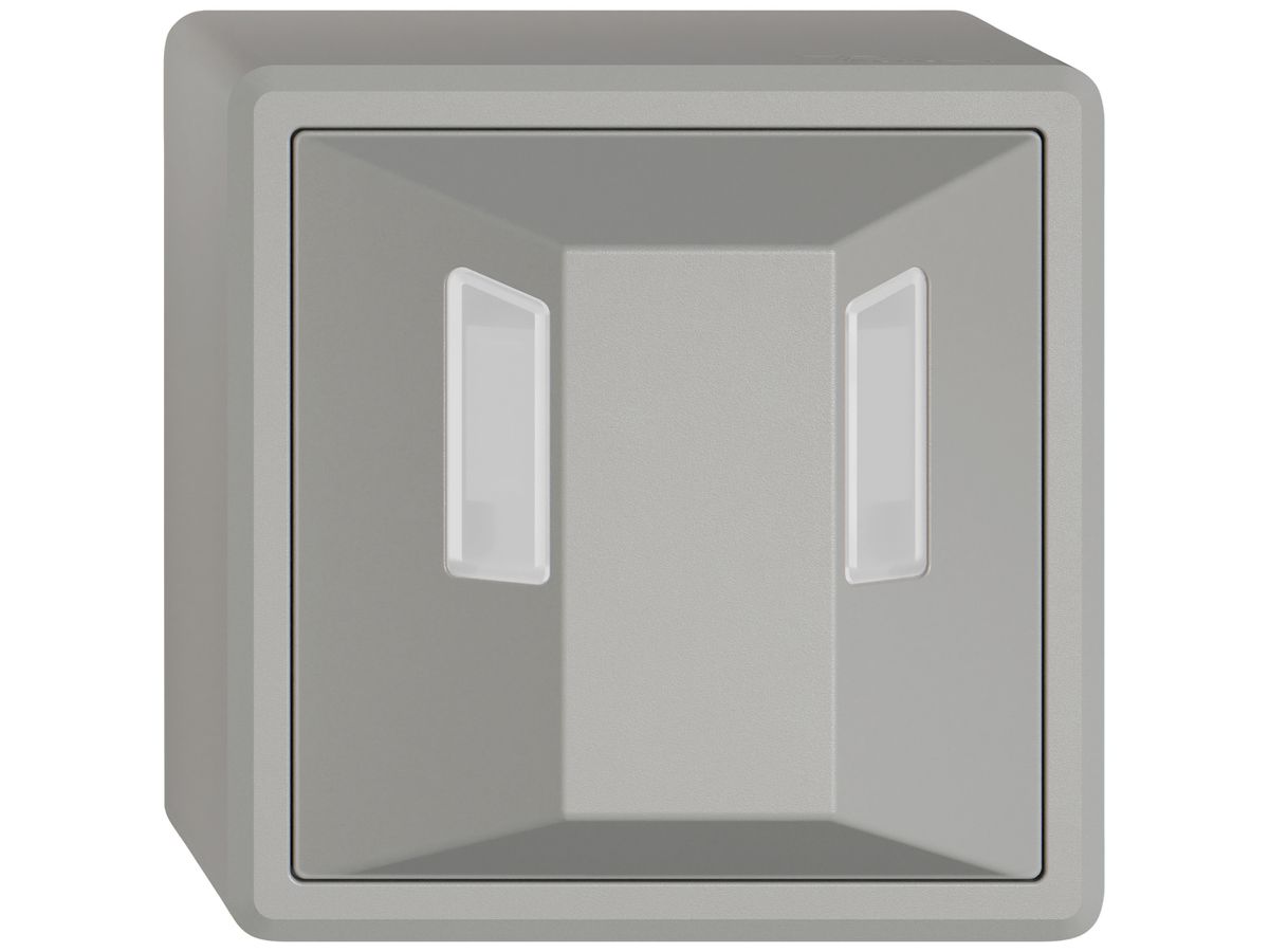 AP-Bewegungsmelder EDIZIO.liv pirios 180 DIM SNAPFIX® Universaldimmer hgu