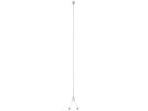 Seilabhängung LEDVANCE LINEAR INDIVILED Stahl 1500mm Silber