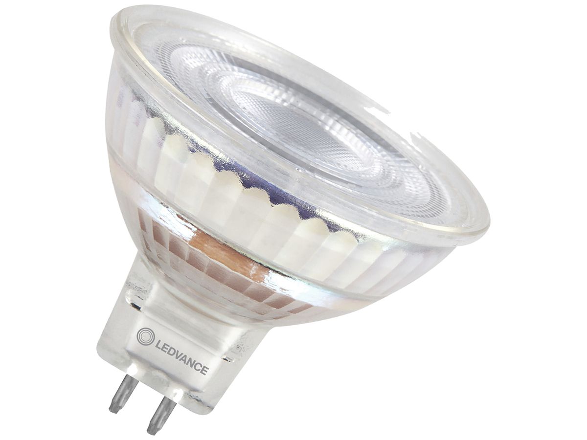 LED-Lampe LEDVANCE GU5.3 3.8W 345lm 4000K Ø50×44mm MR16 klar 36°