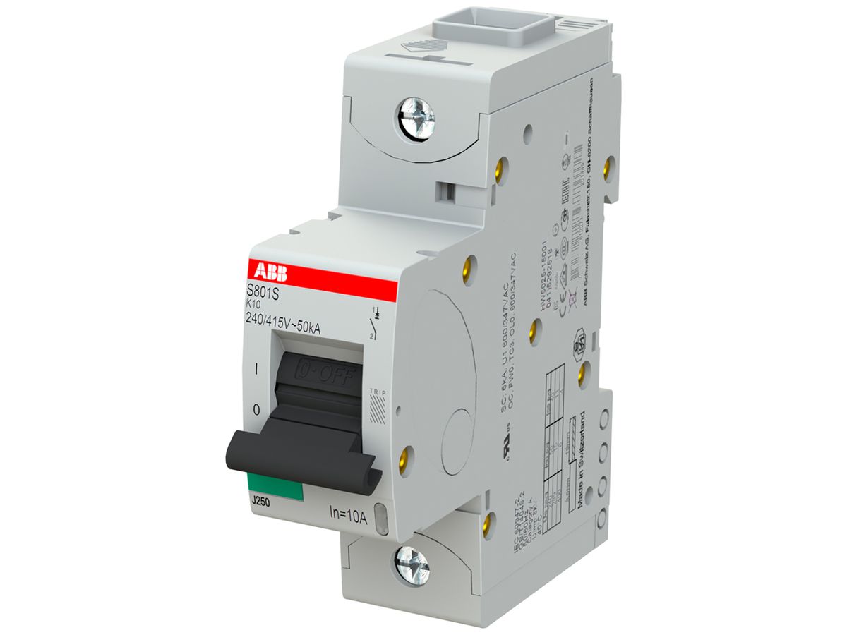 Leitungsschutzschalter ABB S801S-K 10A 50kA