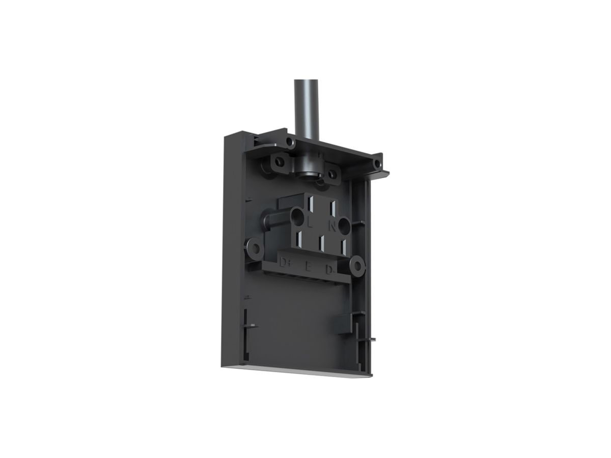 Endkappe DOTLUX CONNECT End-Einspeisung 5-polig 74×58×9mm schwarz