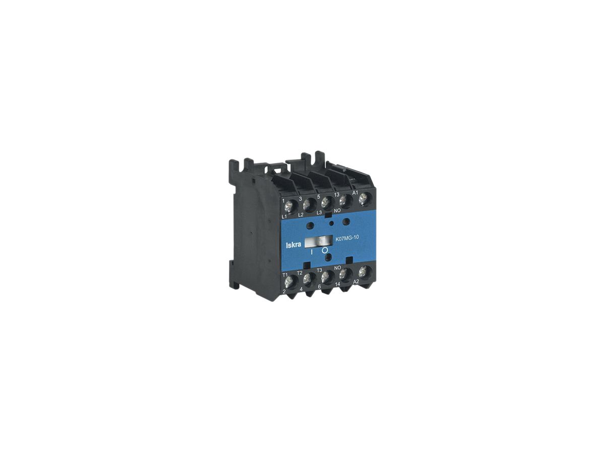 REG-Motorschütz 220/240VAC Hilfsschalter 1S, K03M-10