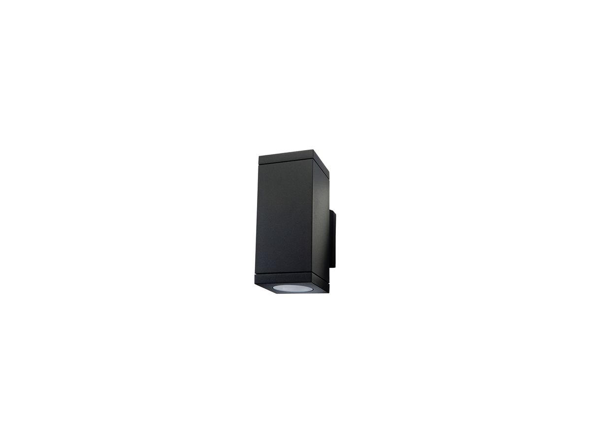 Wandleuchte SG Echo GU10 2×6.2W 720lm 830 IP54 DIM dir./indir.147×90×215mm sz