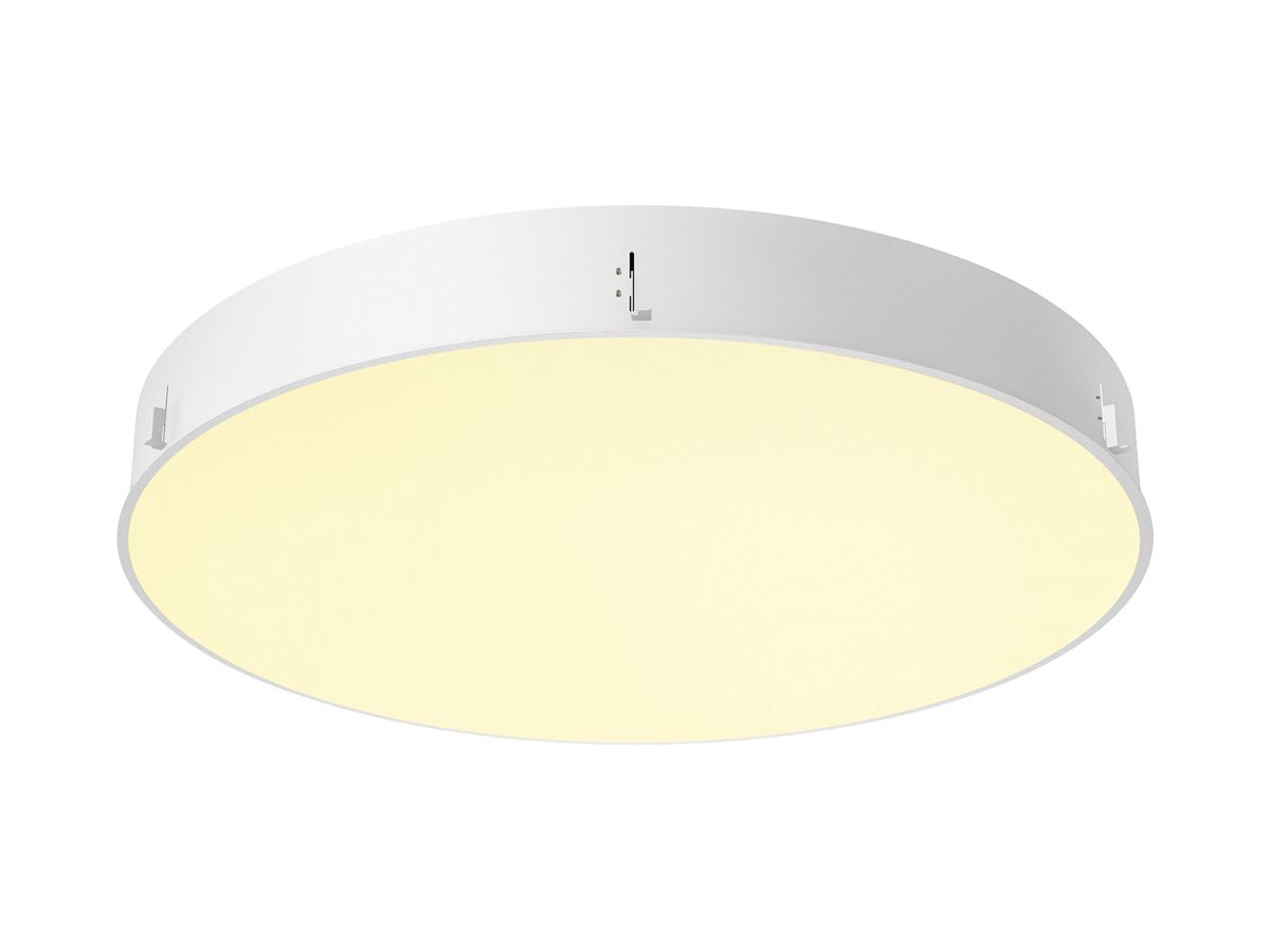 EB-LED-Deckenleuchte SLV MEDO 90 66W 9200lm 930/940K 80° Ø920mm weiss