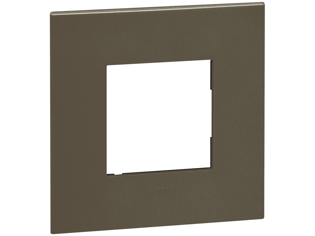 Abdeckrahmen ATO 1×1 Modul, dark bronze, für Kleinkombi