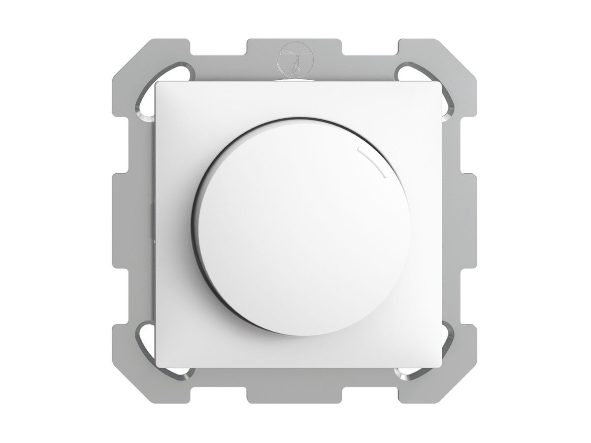 UP-Drehdimmer EDIZIOdue 20…300W Phasenabschnitt weiss