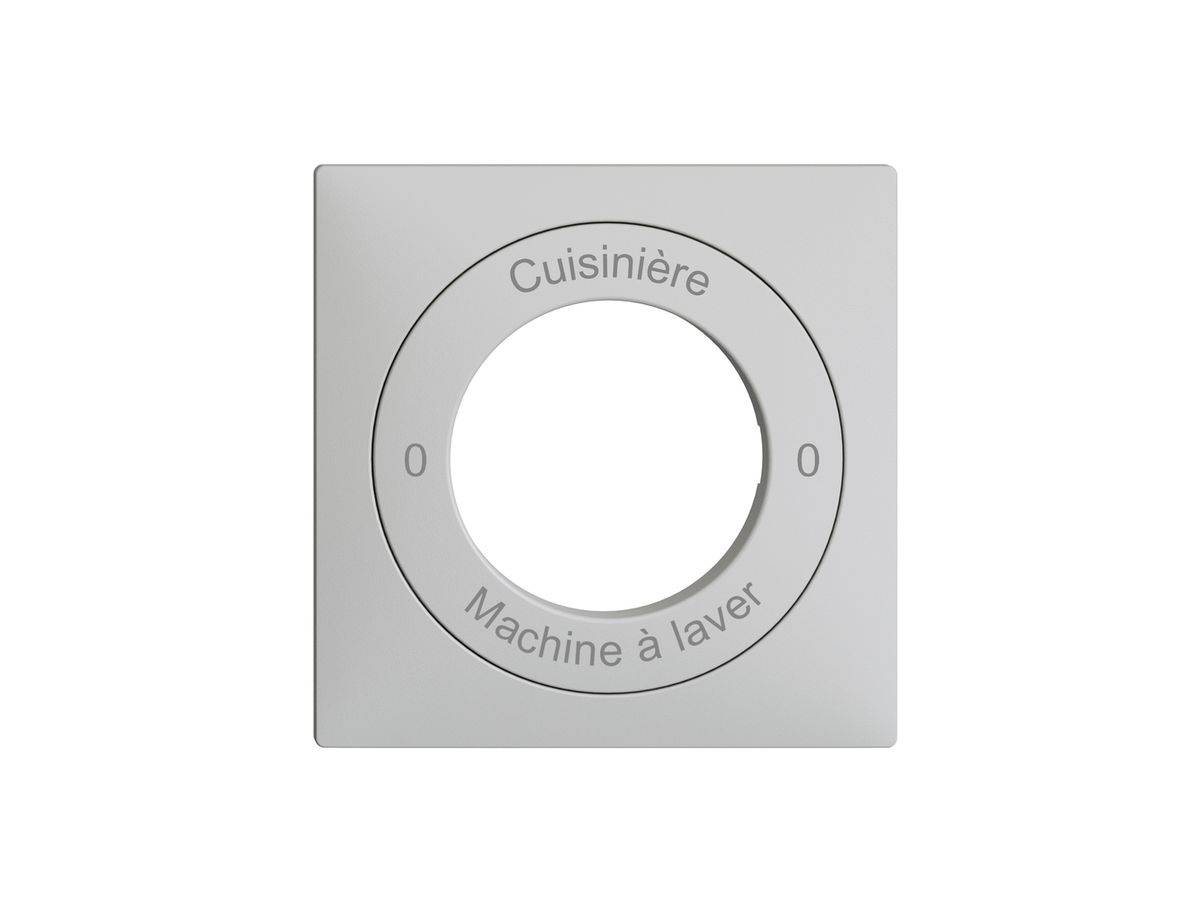 Frontset 0-Cuisinière-0-Machin à laver EDIZIOdue 60×60mm hellgrau