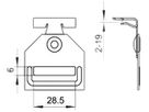 Flanschträger Bettermann Deltatone 500 5…9mm