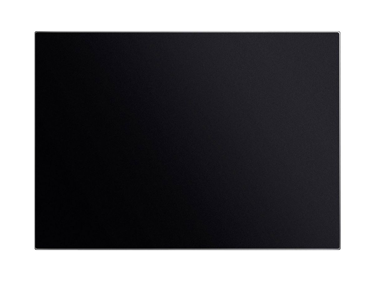 Frontplatte für Blindmodul Urmet Alpha, IP55, schwarz