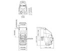 Steckdose 7570 5L 16A 250V