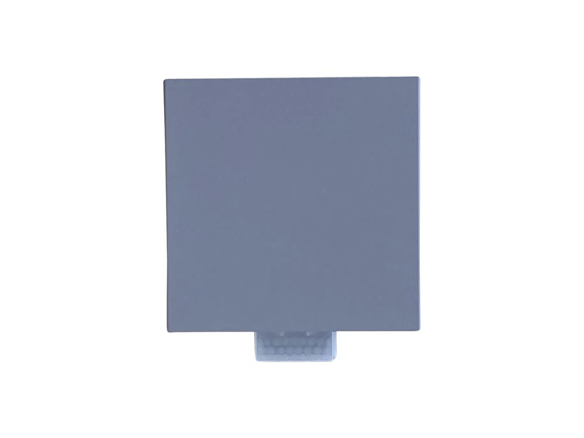 LED-Wandleuchte Z-Licht PIR Cube C SEN 9.5W 1000lm 3000K IP65 115×115mm grau