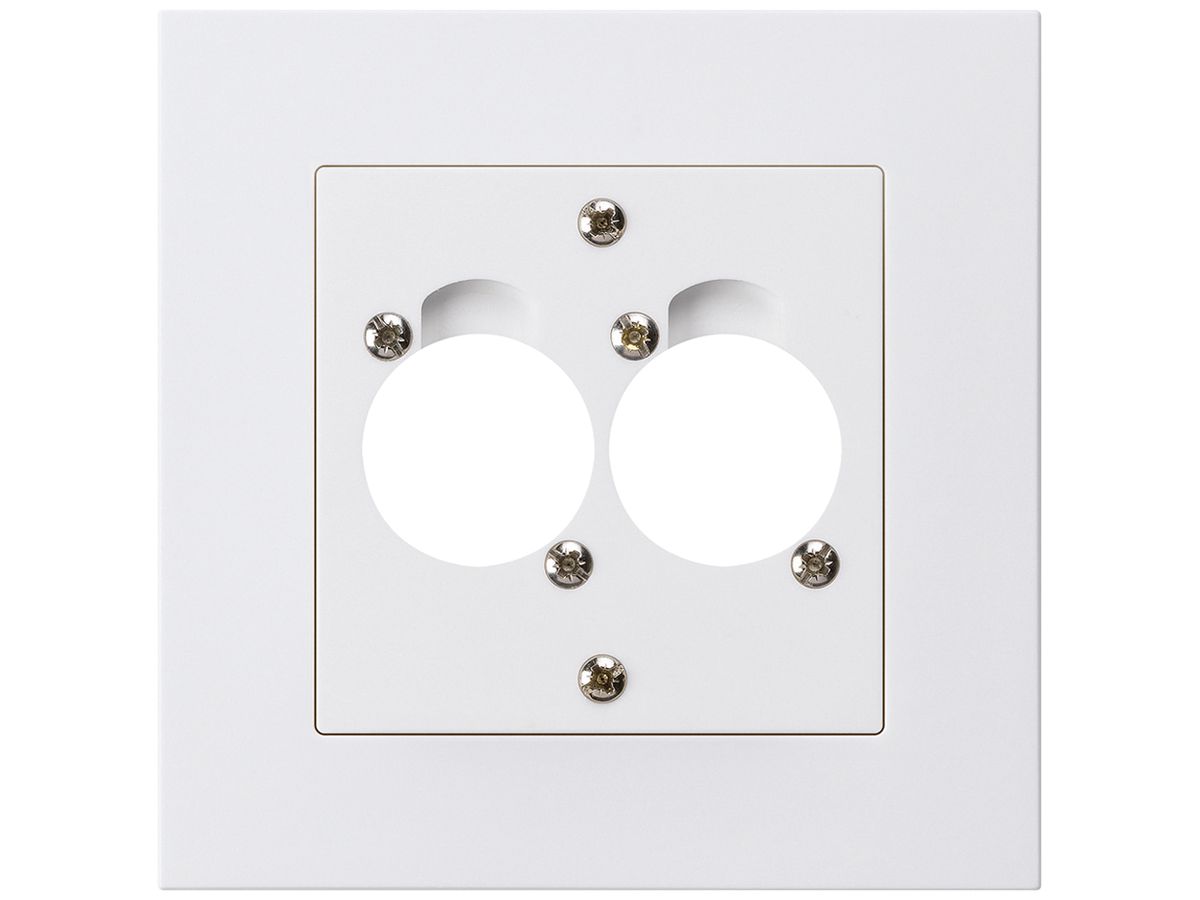 UP-Montageset für 2 XLR weiss kallysto.pro