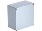 Leergehäuse BET Mx SGR 160×160×90mm Alu IP66 silbergrau