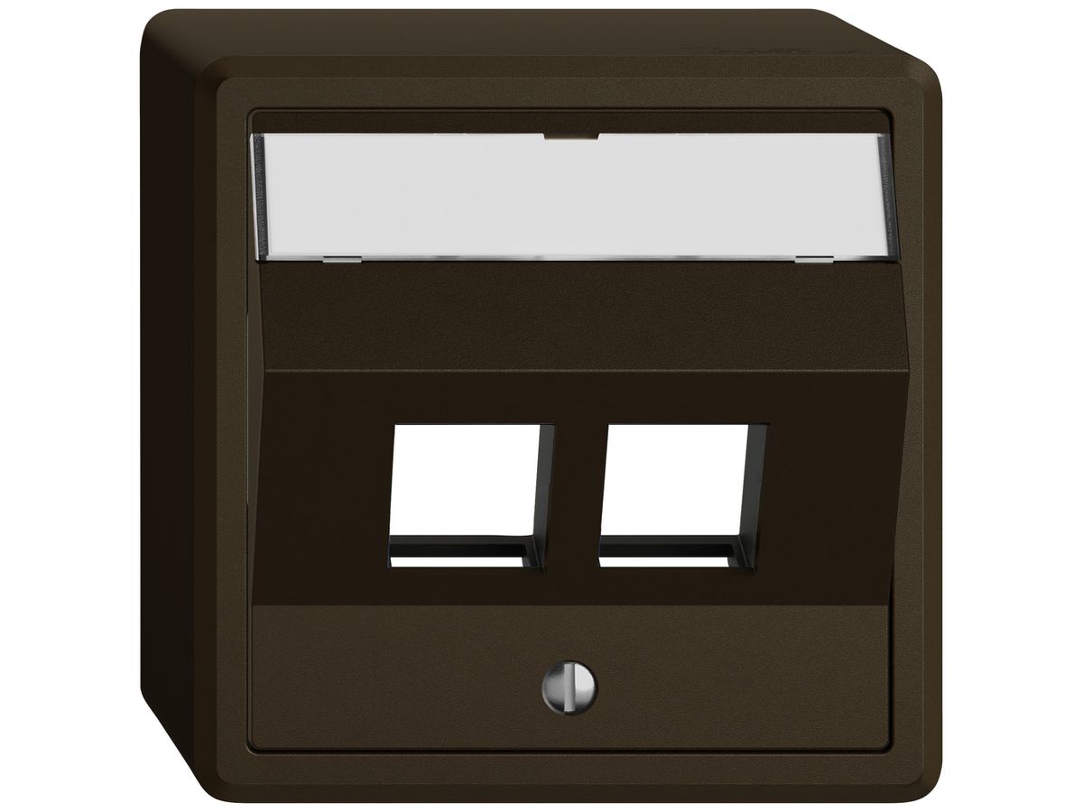 AP-Montageset EDIZIO.liv Keystone SNAPFIX® schräg 2× br