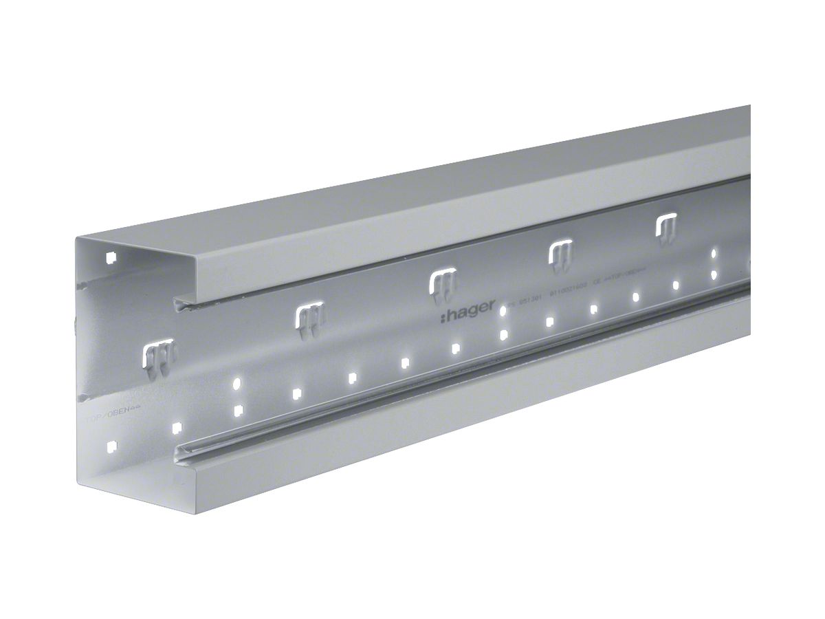 Brüstungskanal tehalit BRS 130×85×2000mm Stahl Zink