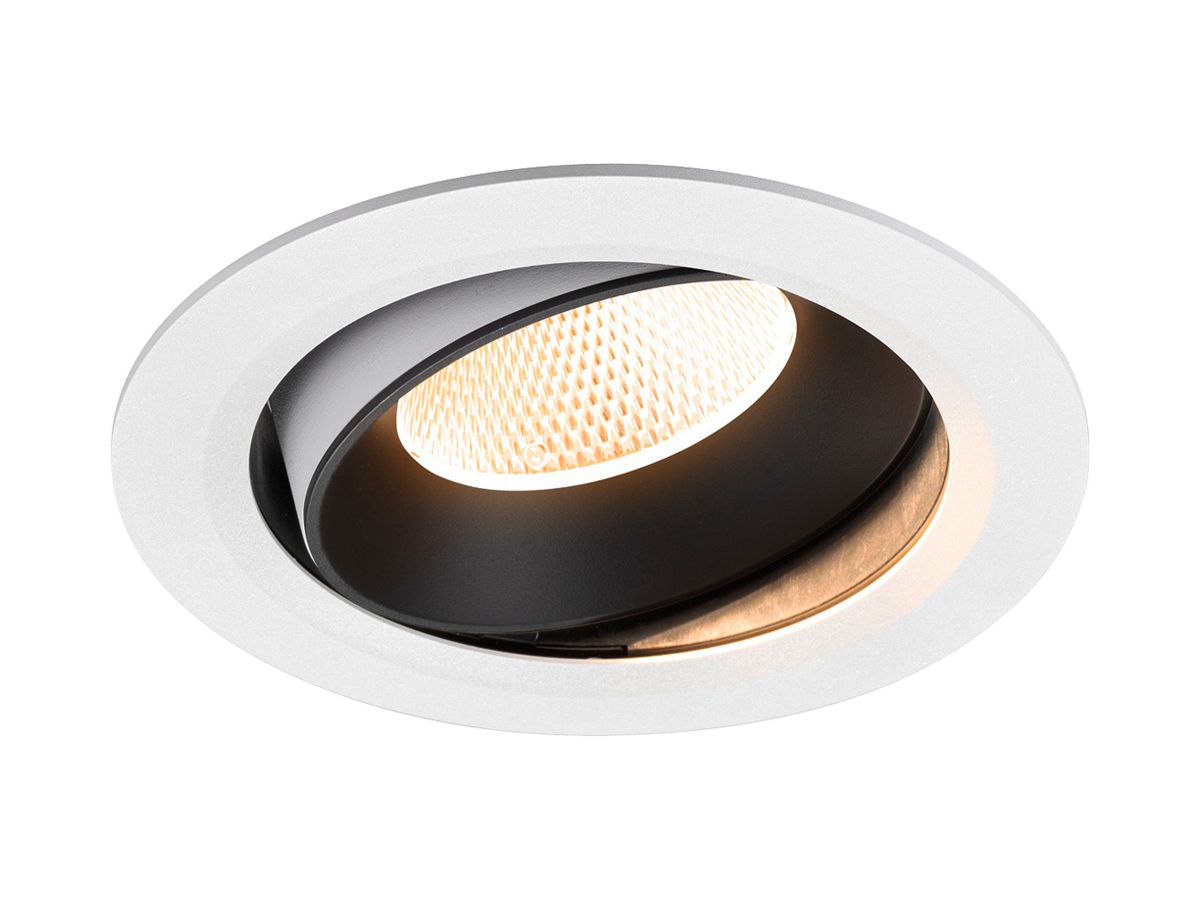 LED-Downlight SLV NUMINOS MOVE XL 24W 3500lm 2700K NB DALI Ø175 ws/sz