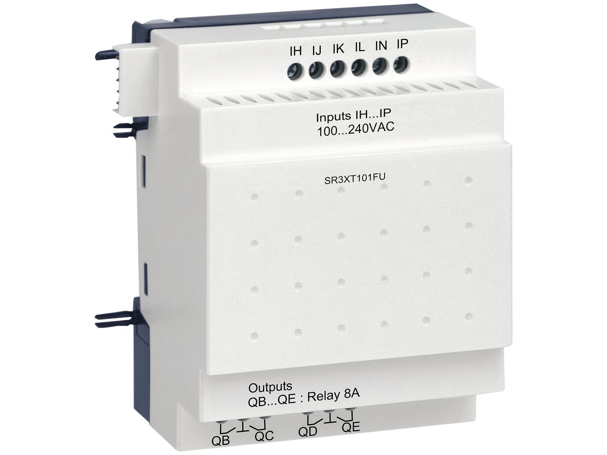 Digitale Erweiterung Schneider Electric 6e/4a 100…240VAC zu Zelio Logic 3