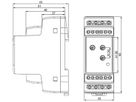 Schrittschalter ABB E260CA-16-40 2TE 8…240VUC/16A 4000W 4S