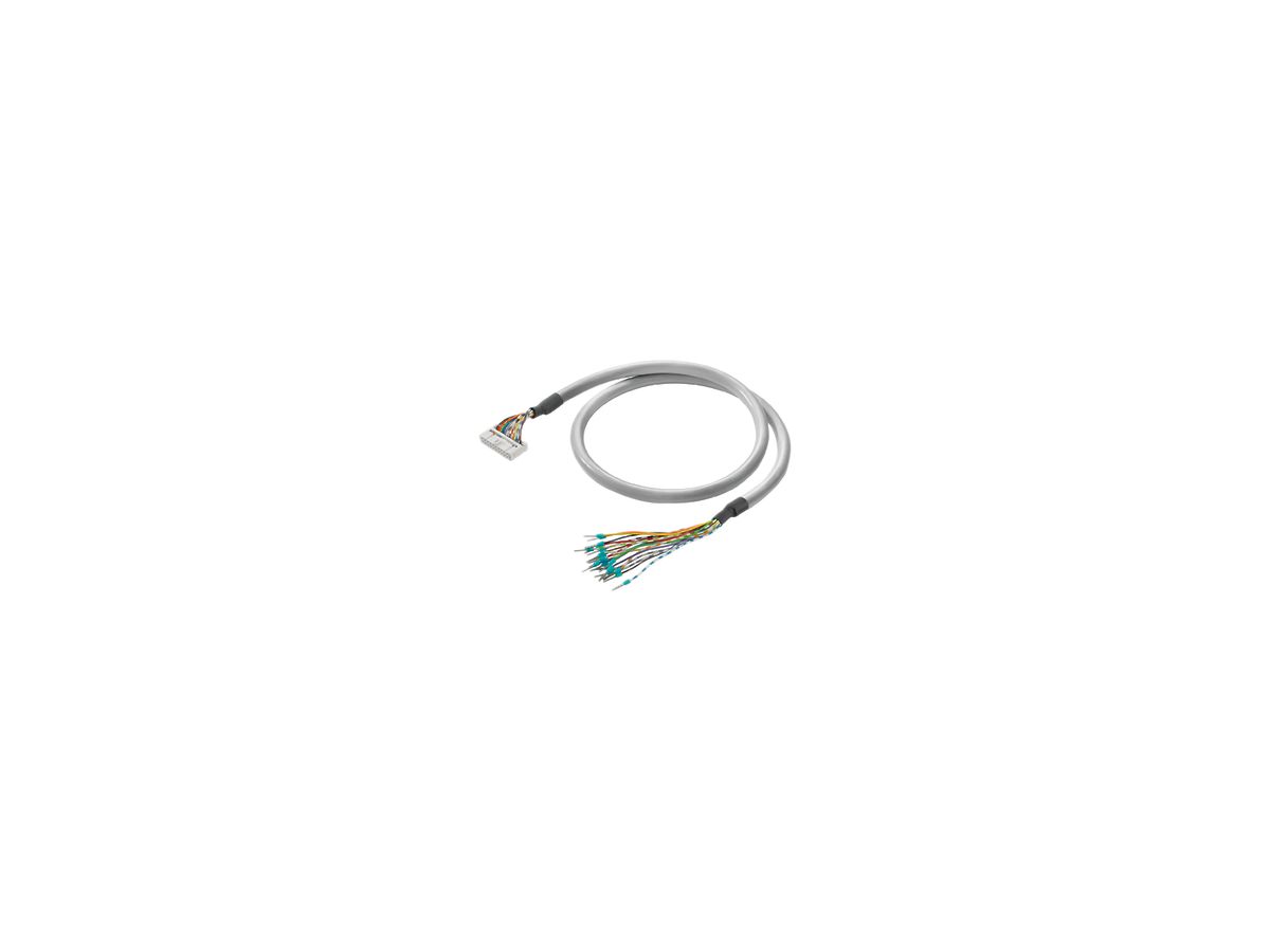 SPS-Verbindungskabel Weidmüller PAC-UNIV 10L LiYY 1m FLAT CABLE CONECTOR HE10