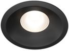 LED-Downlight Plejd DWN-02-B 8W 515lm 2200…4000K IP44 DIM Ø94mm schwarz