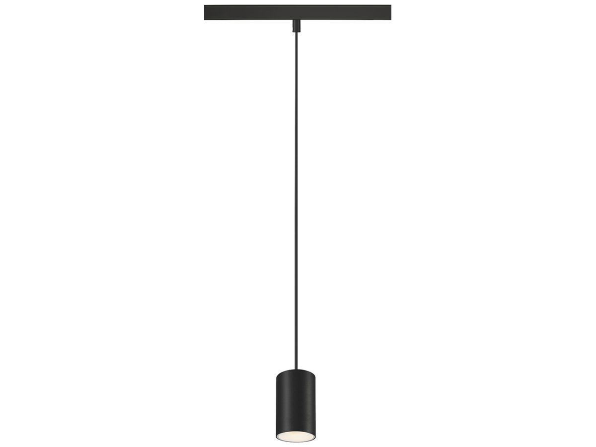 LED-Pendelleuchte SLV NUMINOS XS 48V AD 8.7W 730lm 940 DALI Ø50 schwarz/weiss
