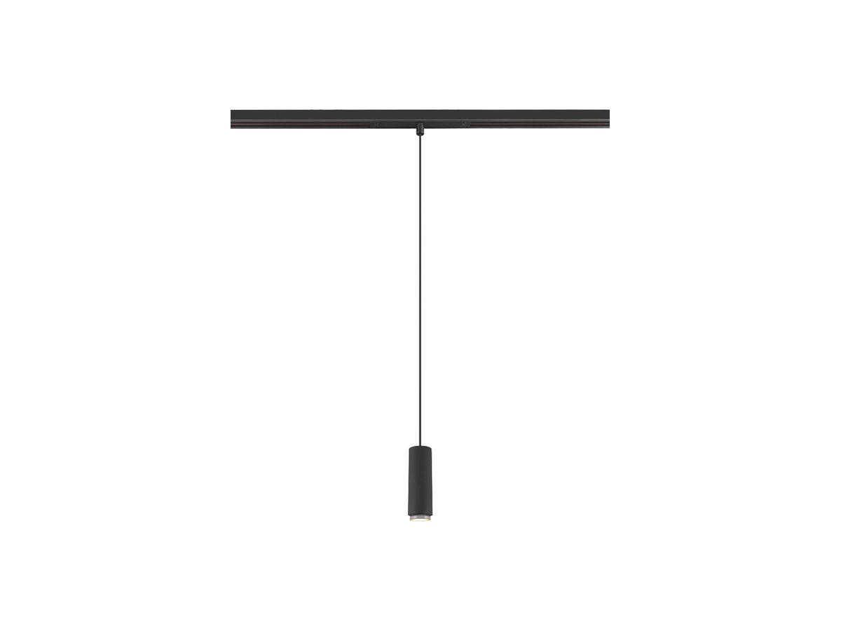 LED-Pendelleuchte SLV LALU 8W 700lm 3000K DALI Ø34.5mm schwarz
