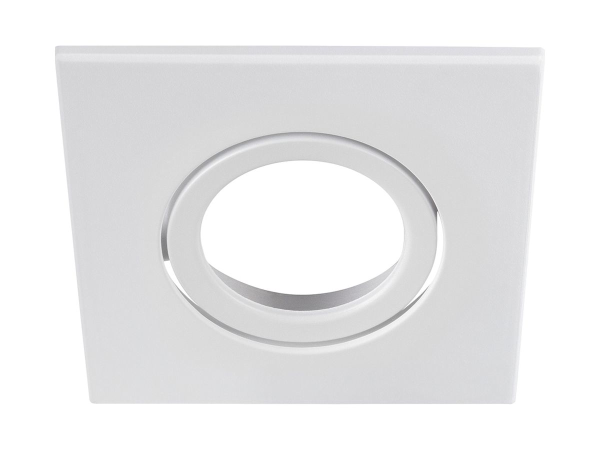 Abdeckring SLV UNIVERSAL IP20 Kunststoff 88×88×3.5mm weiss