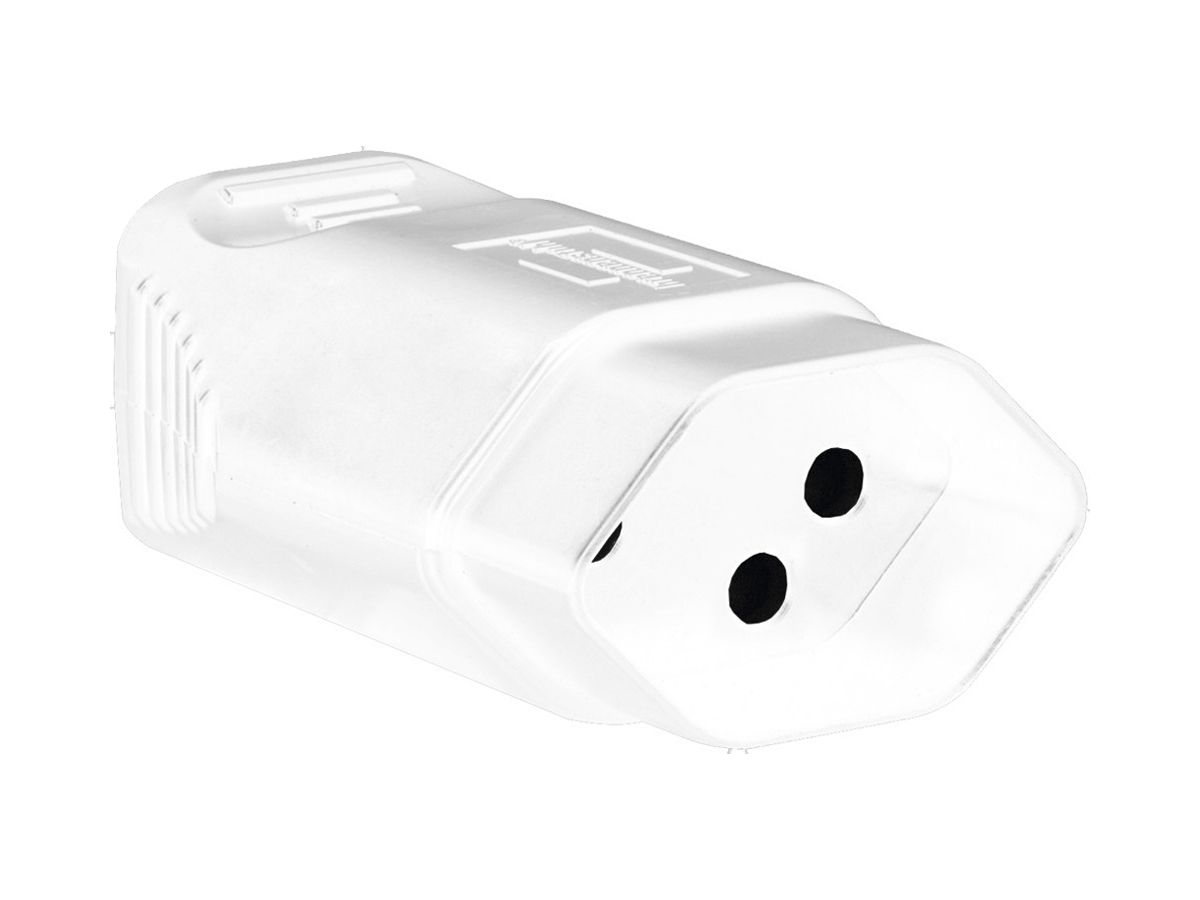 Kupplungssteckdose Typ 13 Brennenstuhl L+N+PE 10A 230V IP20 weiss