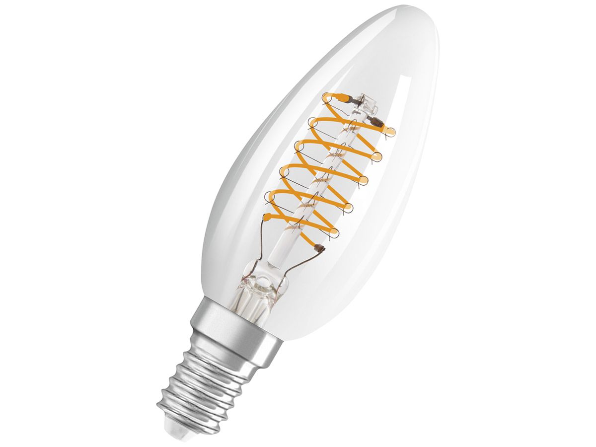 LED-Lampe Osram Vintage 1906 E14 4.8W 470lm 2700K DIM Ø35×97mm B10.5 klar