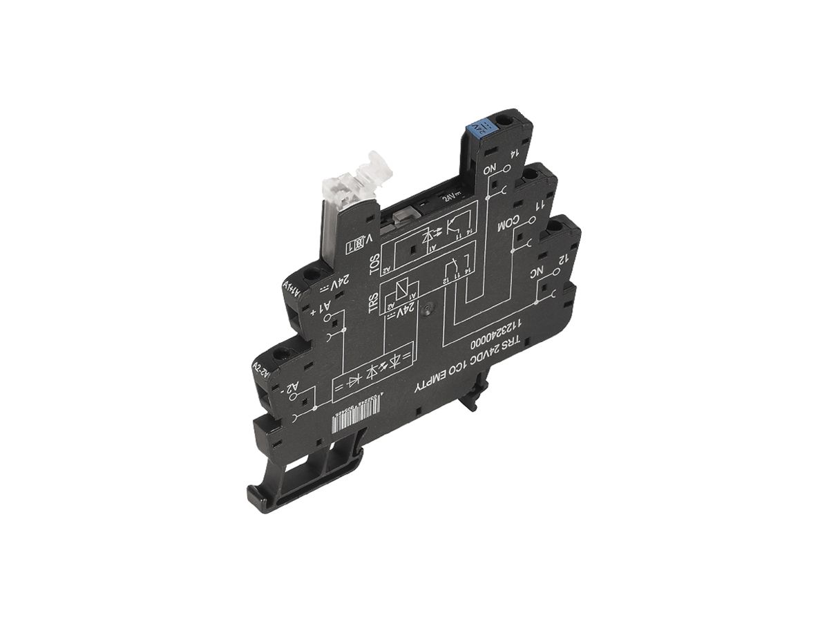 Relaissockel WM TRS ED2 8-pins 1CO 24…230VUC TH35 Schraubanschluss