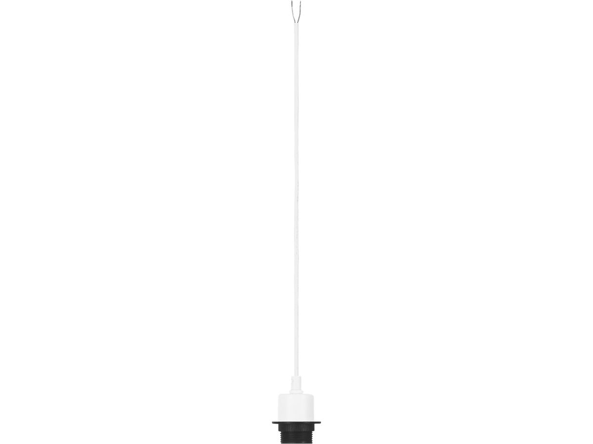 Pendelleuchte SLV FENDA E27 60W mit Kabel 1.5m IP20 weiss