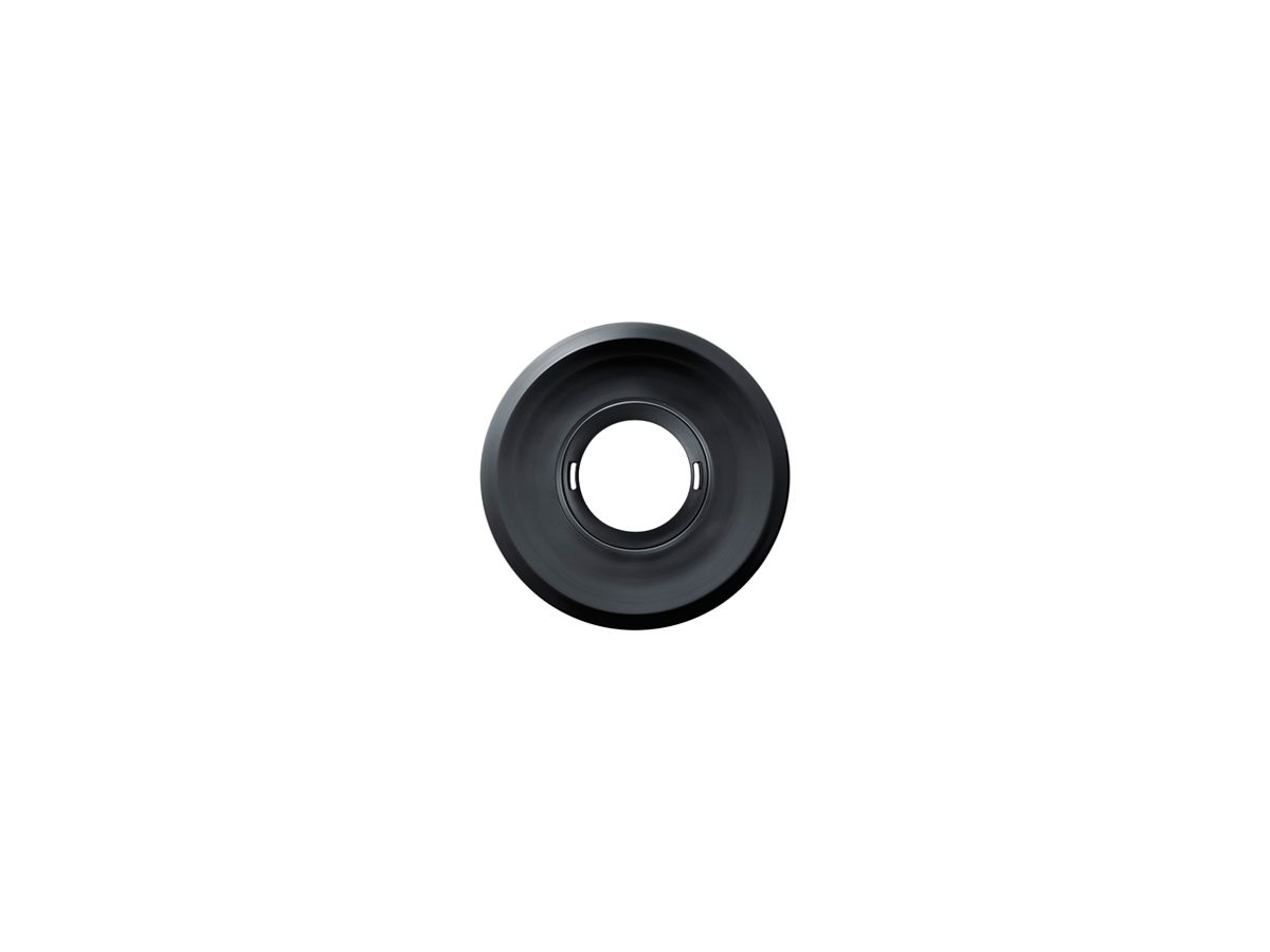 Abdeckung ESYLUX für Melder FLAT Ø104mm Kunststoff matt rund schwarz
