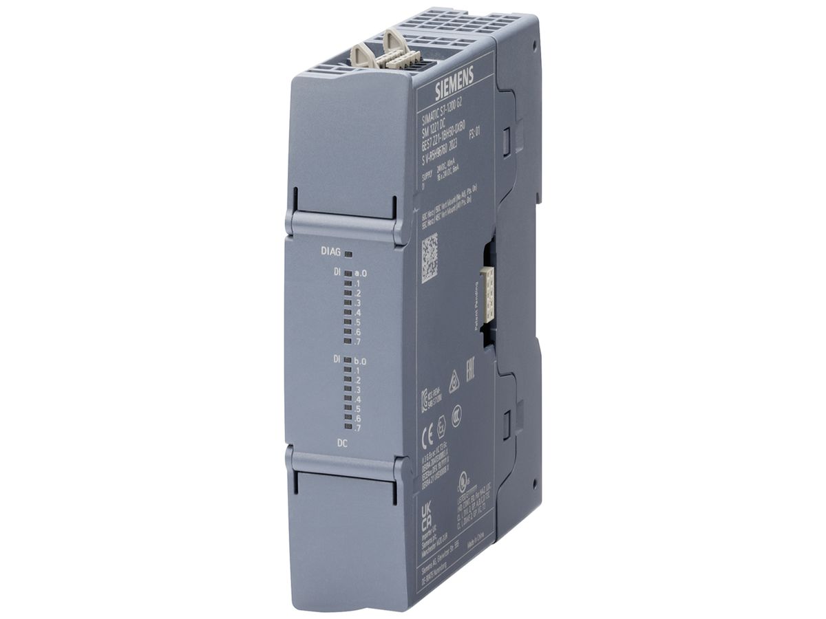 Ein-/Ausgangs-Modul SPS SIMATIC S7-1200 G2 SM 1223 DI 8×24VDC DO 8×24VDC/0.5A