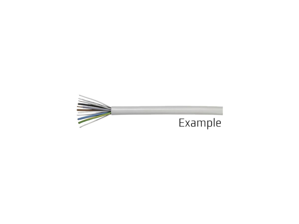 Kabel TT 5×6+5×1.5mm² 3LNPE+5L grau Eca