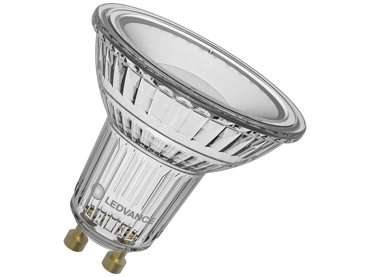 LED-Lampe LEDVANCE GU10 6.9W 650lm 927 DIM PAR16 klar 120° Ø50×52mm