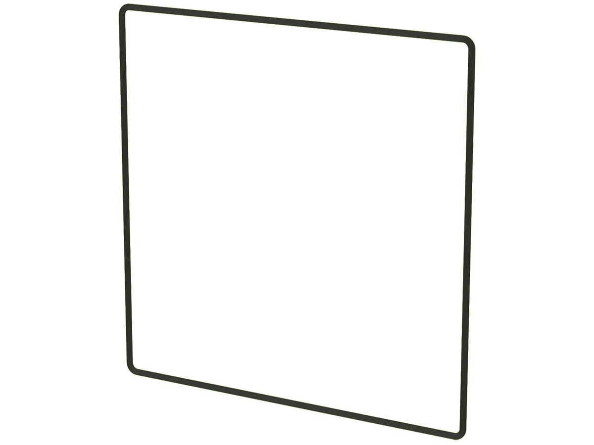 Designprofil MH priamos, Gr.3×3, schwarz RAL 9017