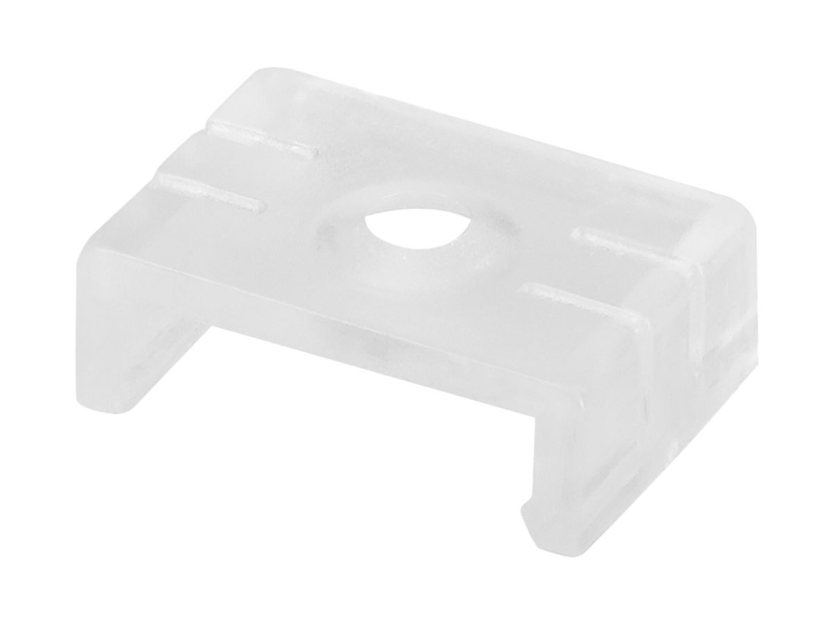 Montageclip LDV PF03/MB, zu Flansch-Profil PF03, transparent