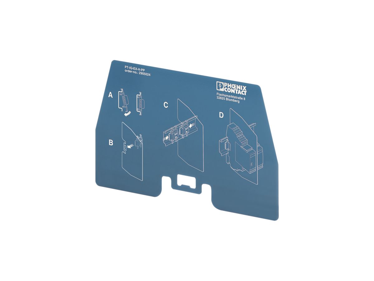 Trennplatte PX PT-IQ-EX-H-PP